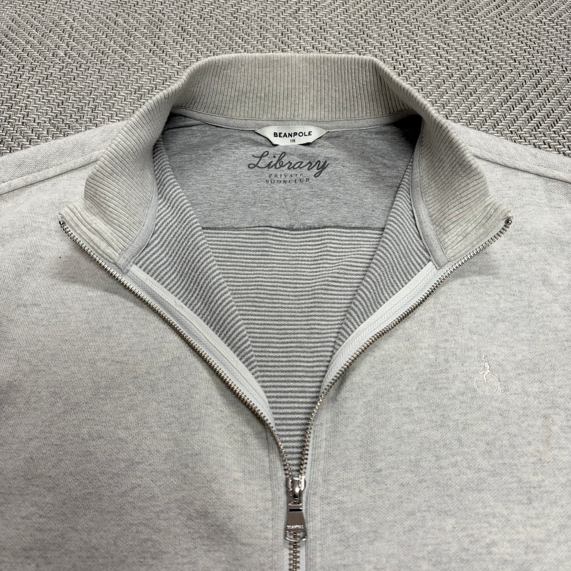 (115)빈폴 간덜기 니트집업 가디건 상품이미지3