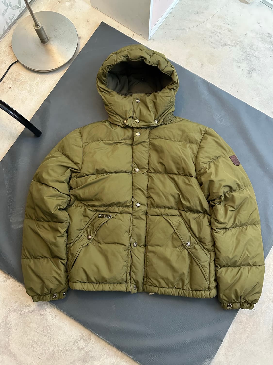폴로 랄프로렌 올리브 패딩 M/175 상품이미지1