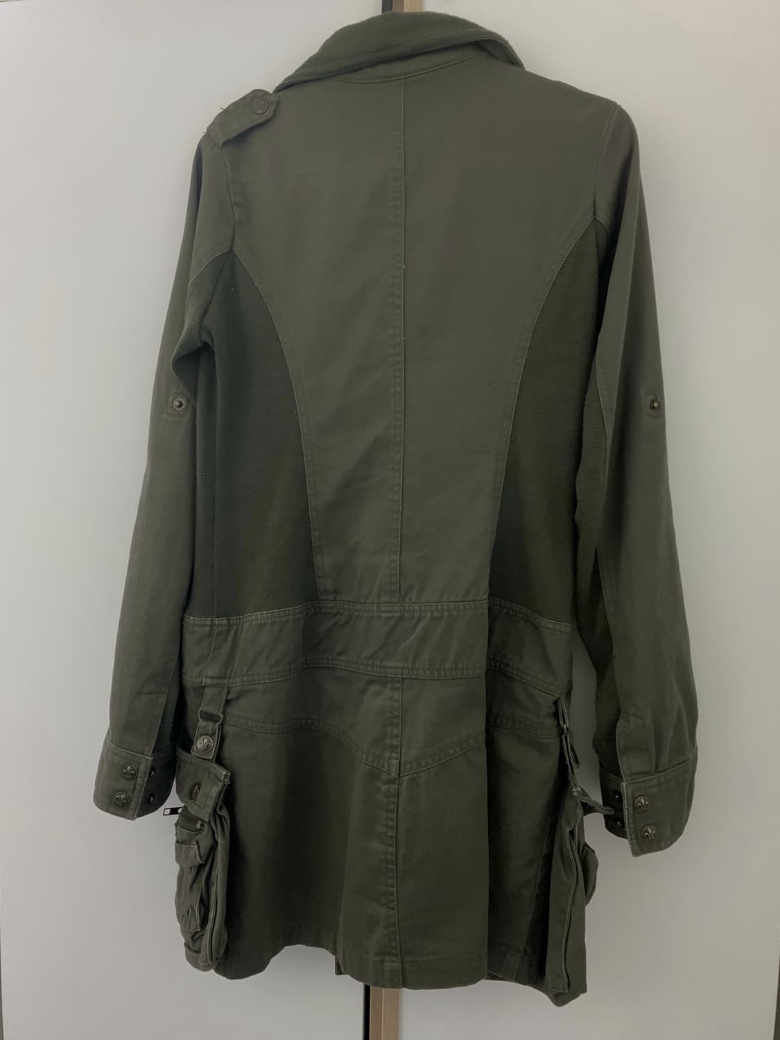 빈티지 카키 자켓 상품이미지3