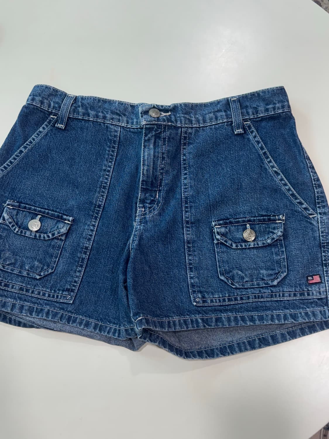 폴로랄프로렌 RL 데님 반바지 폴로진스 상품이미지2