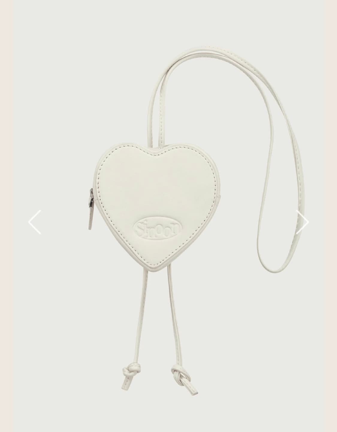 시눈 하트백 아이보리 상품이미지1