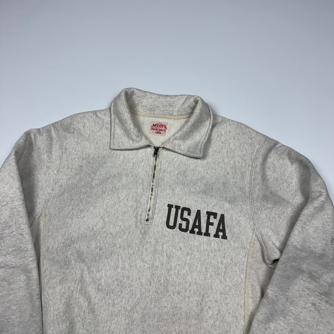 (95) 리얼맥코이 리버스위브 USAFA 스웻셔츠 상품이미지3