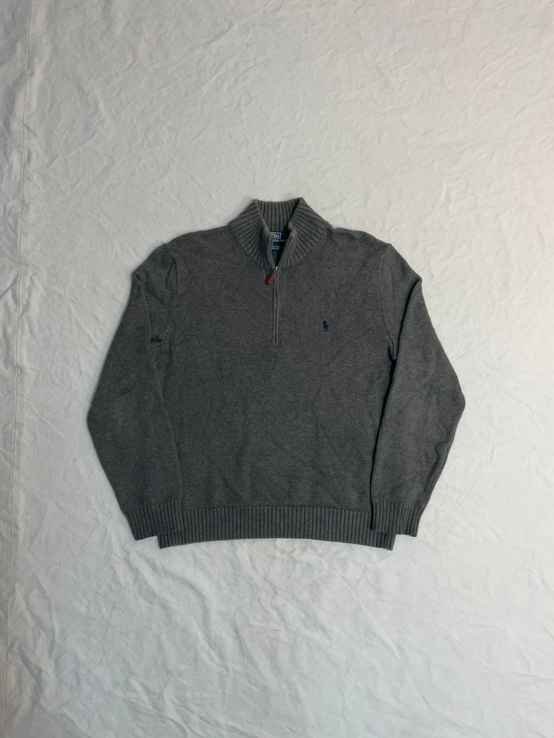 폴로 하프집업 니트 상품이미지1