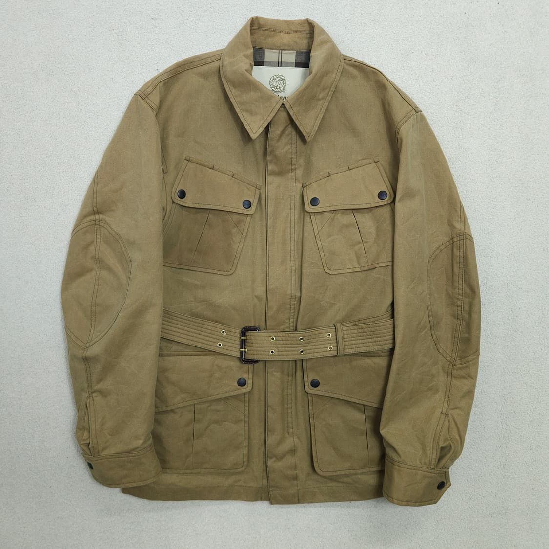 바스통 005 왁스 자켓 L 상품이미지2