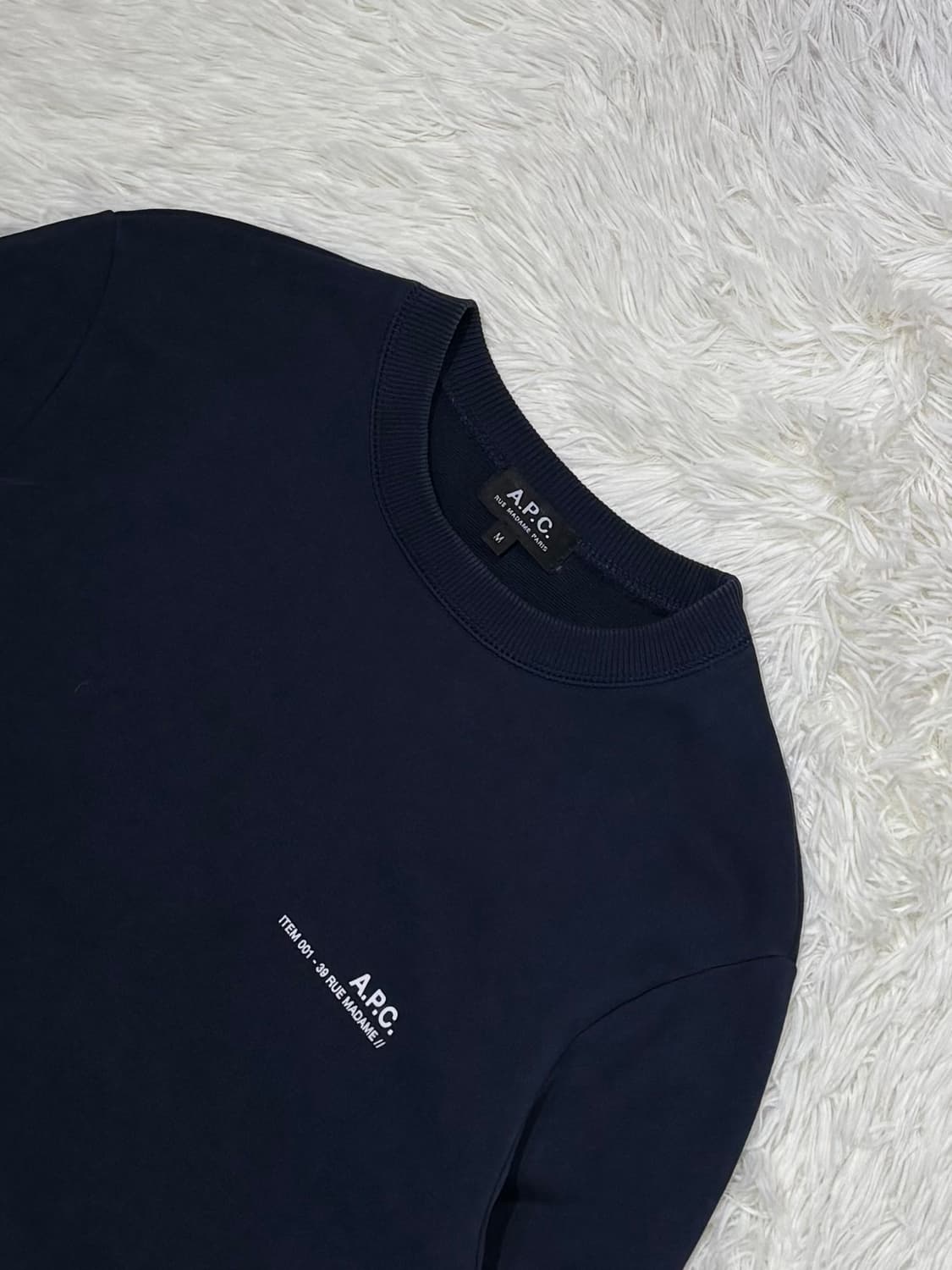 아페쎄 스몰로고 맨투맨 상품이미지4