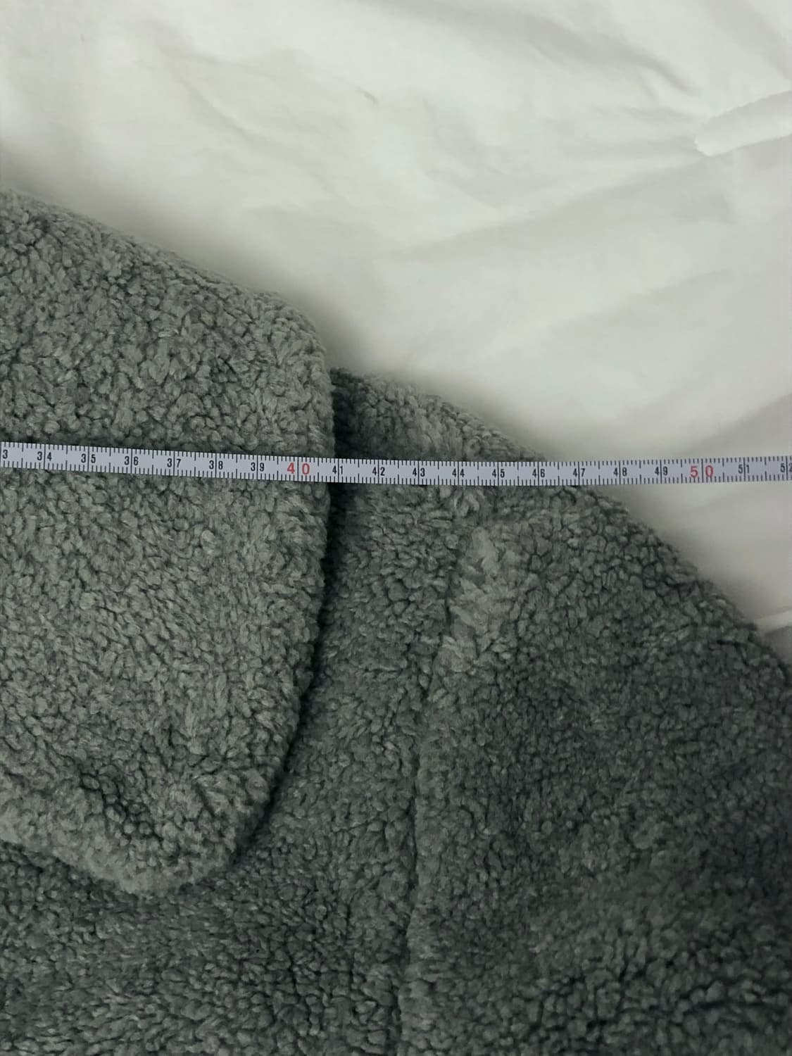 미쏘 카라 양털자켓 (mint,s size) 상품이미지4