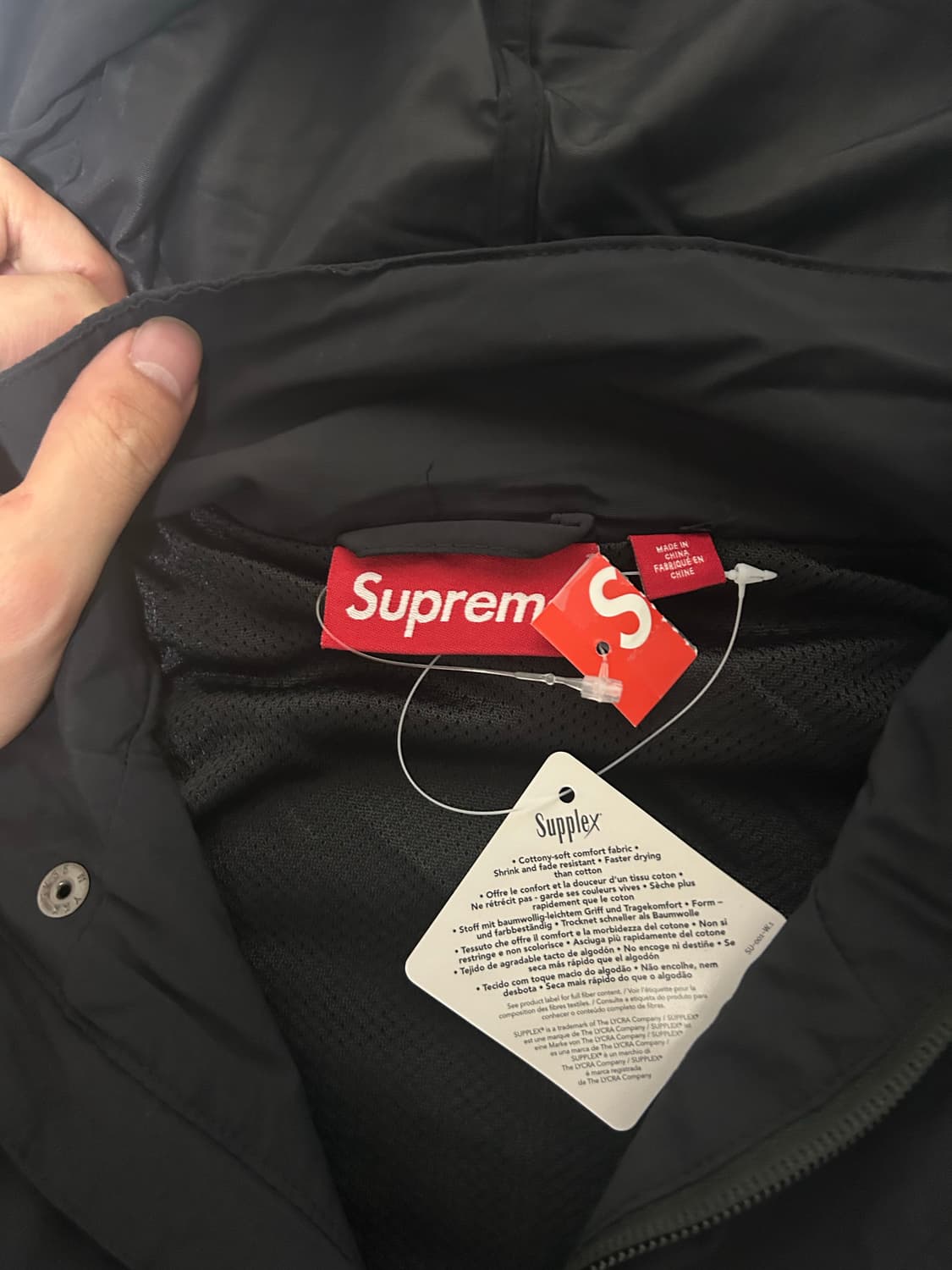 [L] 슈프림 스펠아웃 자수 트랙자켓 24FW 상품이미지4