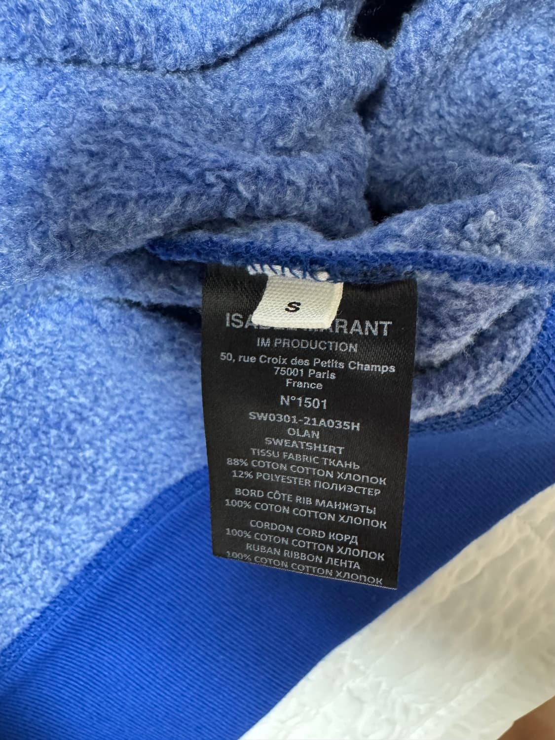 이자벨마랑 후드티 S 상품이미지2