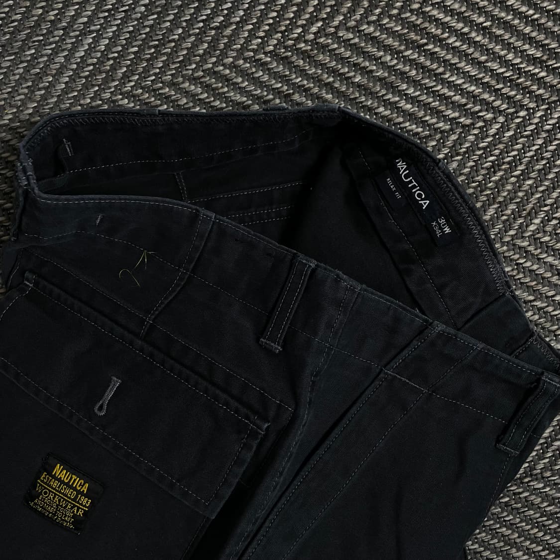 노티카 아메카지 디테일 퍼티크 코튼 팬츠o 4498 상품이미지5