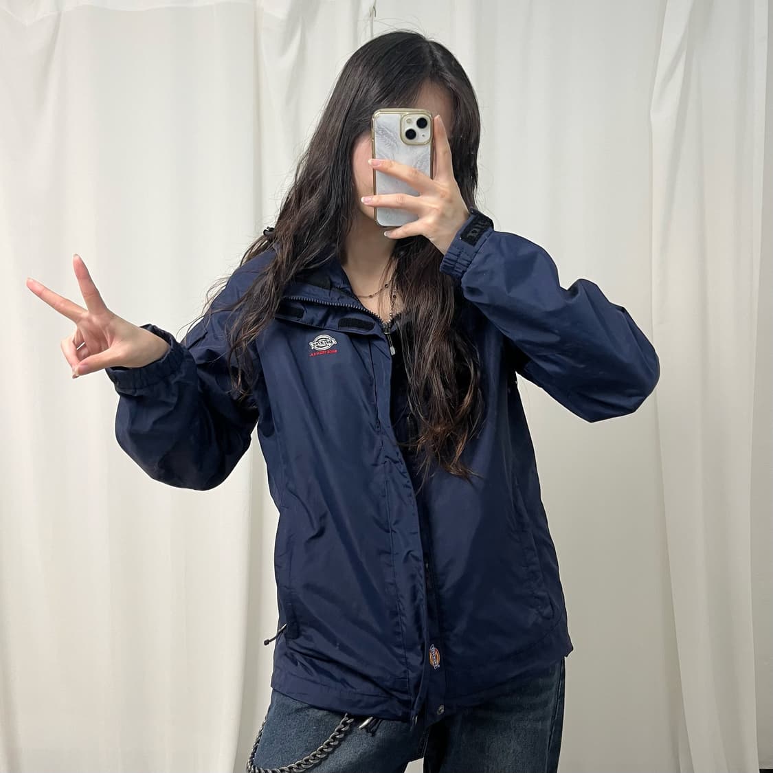 Dickies navy windbreaker  상품이미지2