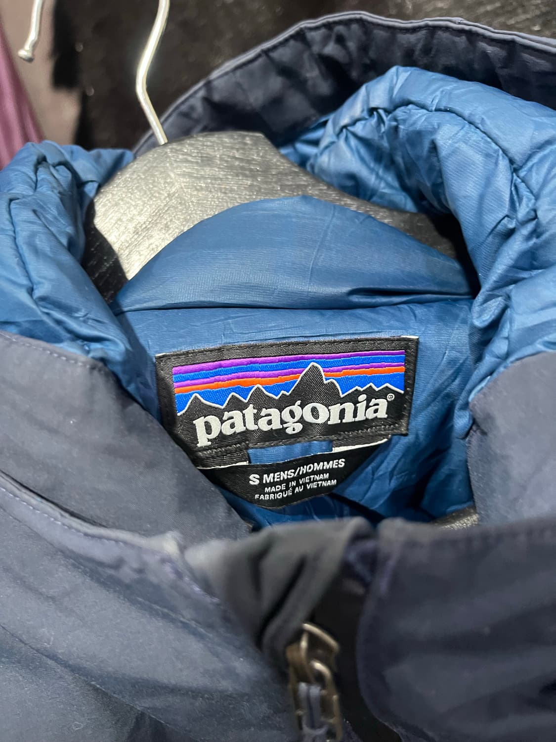 파타고니아 네이비 윈드자켓 상품이미지4