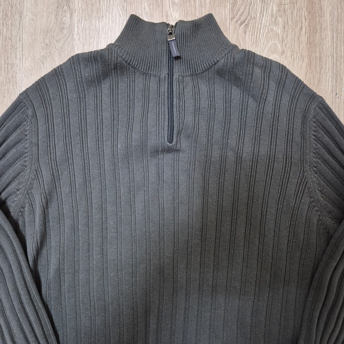 DKNY 진스 도나카란 여성 반집업 니트 상품이미지2