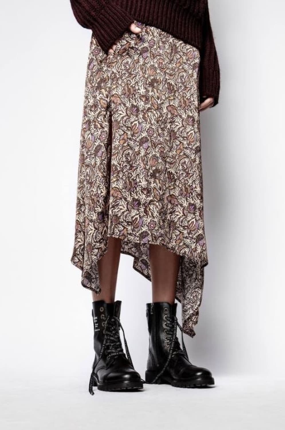 Zadig&voltaire jowdy satin skirt 상품이미지4