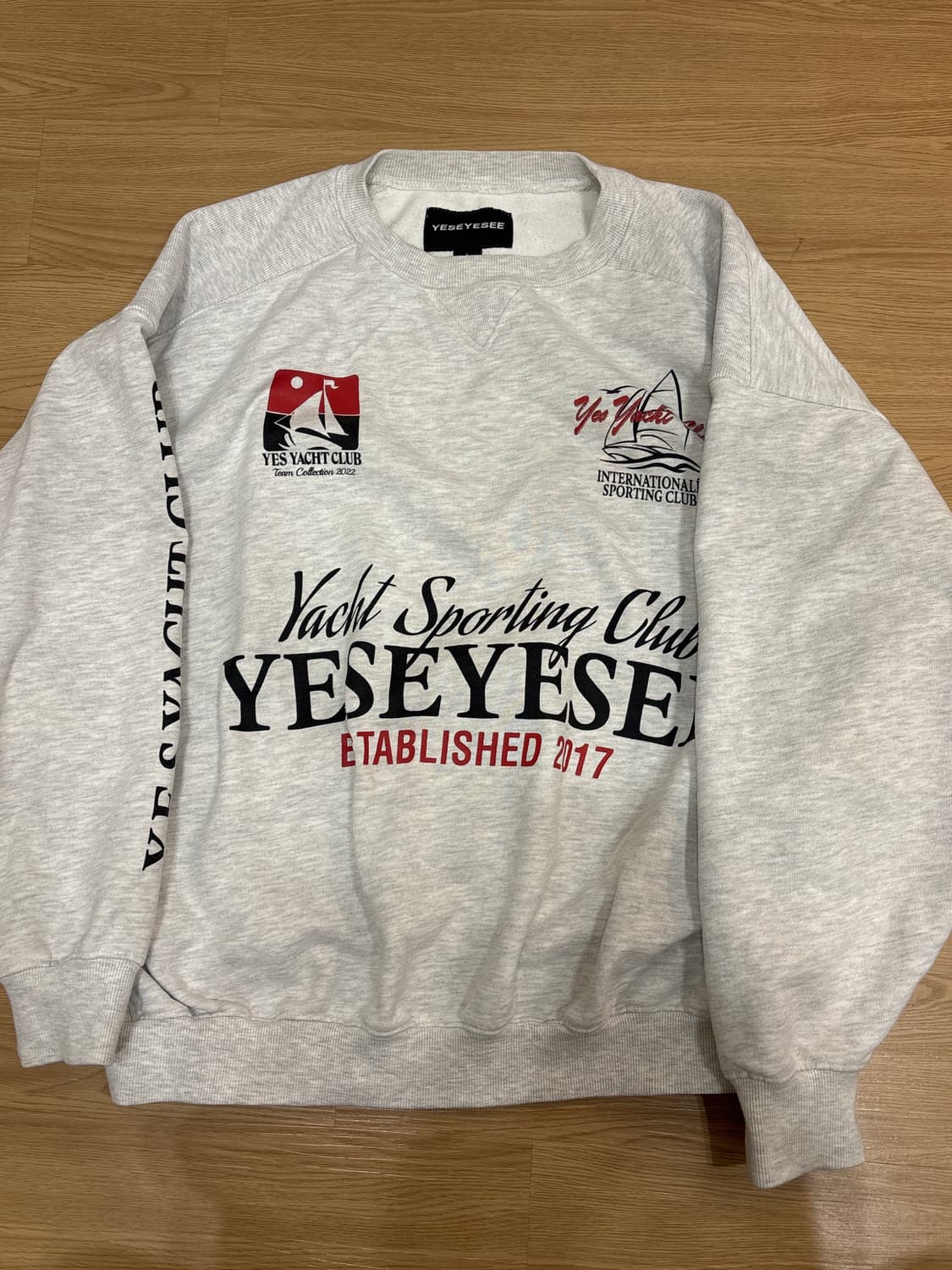 예스아이씨 맨투맨 L 상품이미지1