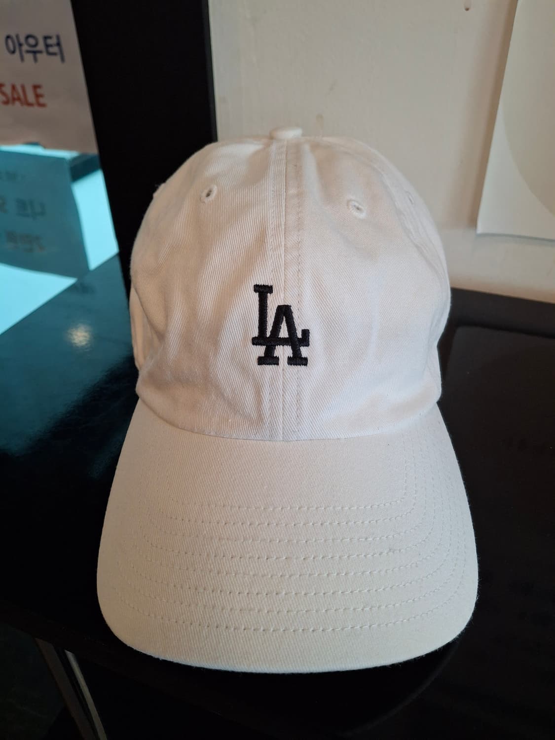 (마지막특가) LA 볼캡 화이트 상품이미지1