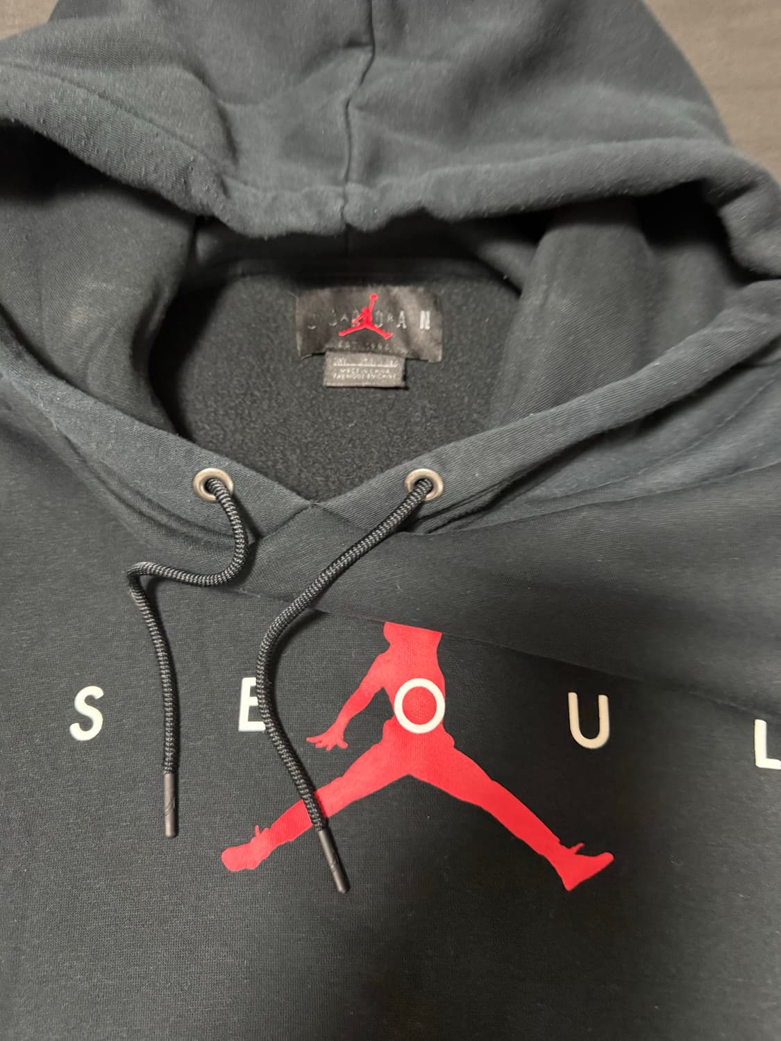 정품 나이키 조던 서울 기모 후드티 3XL 상품이미지3