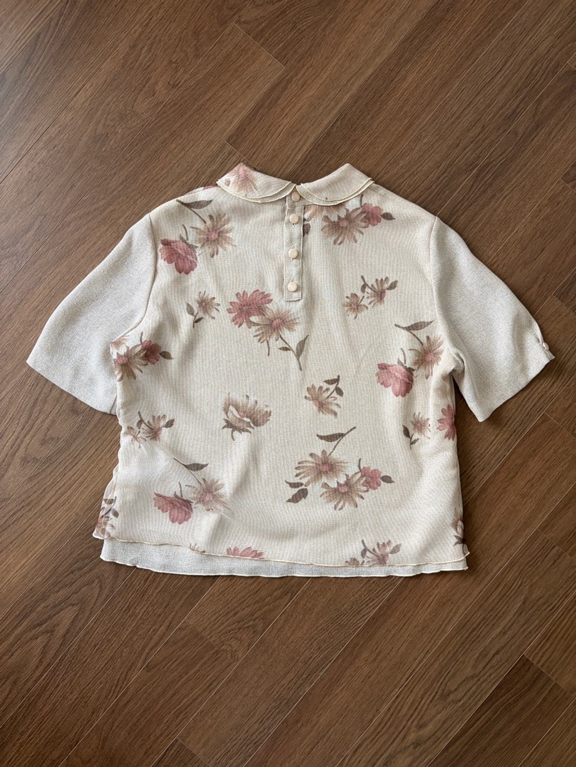 flower patterned top 상품이미지9