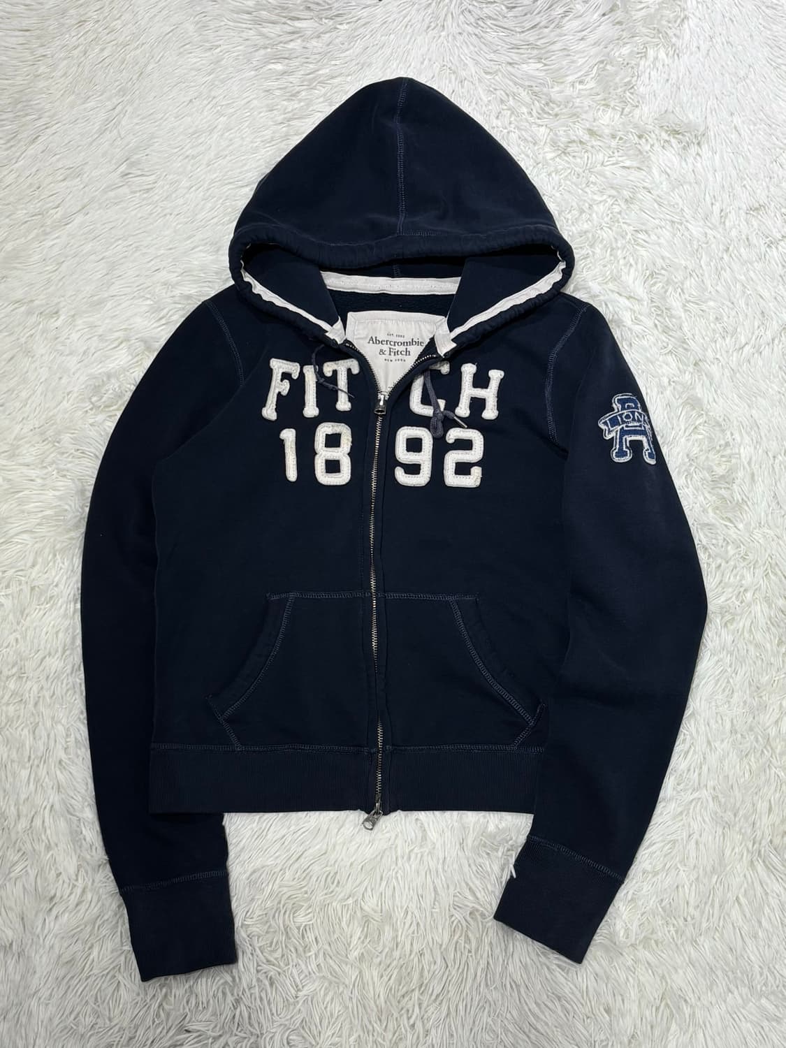 아베크롬비 빅로고 투웨이 후드집업 상품이미지3