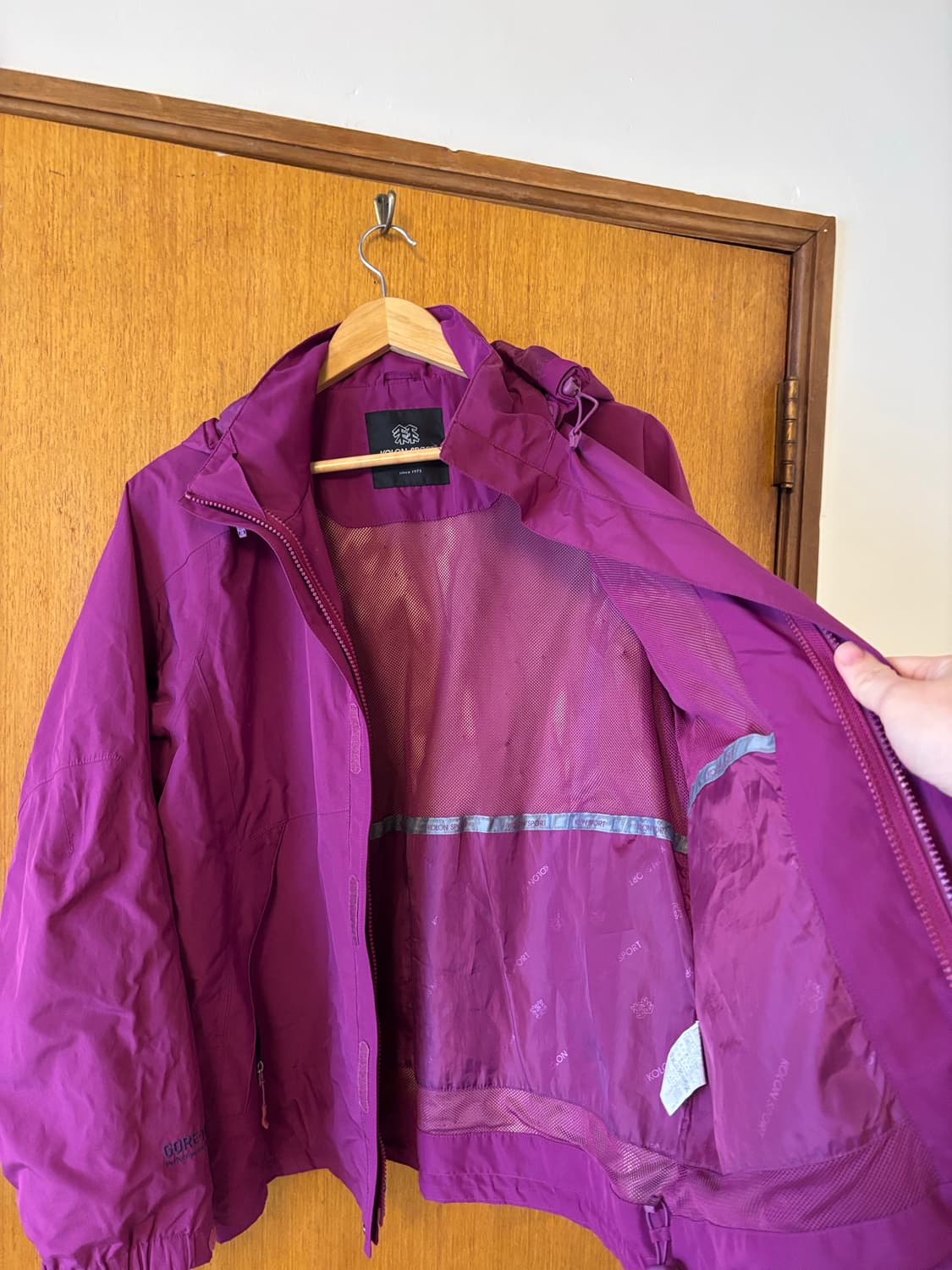 코오롱스포츠 고어텍스 바람막이 상품이미지4