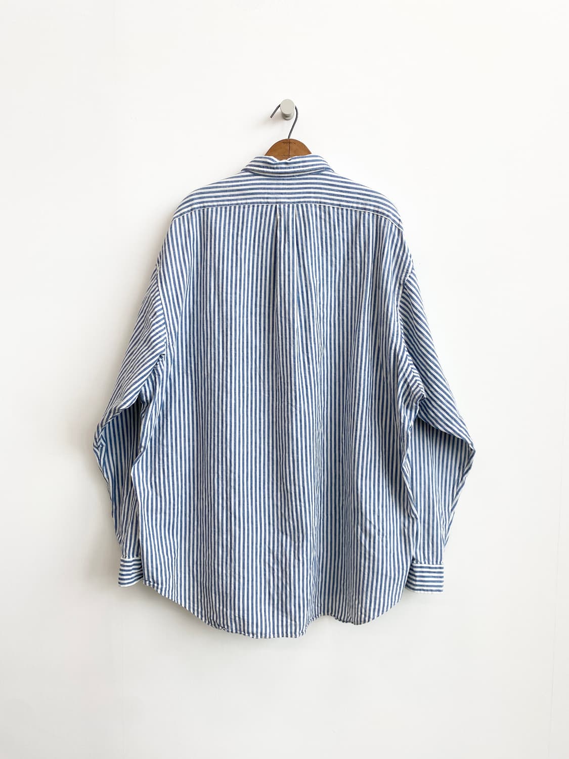 90‘s 폴로 랄프로렌 스트라이프 코튼 워크 셔츠 상품이미지2