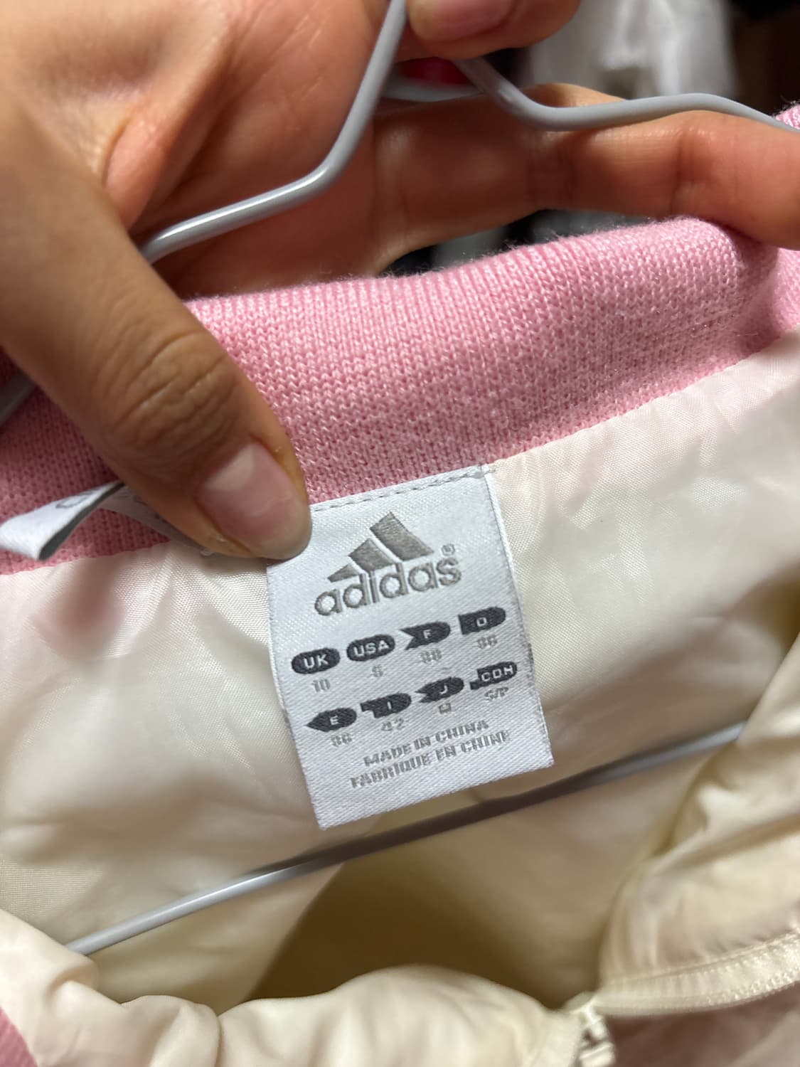빈티지 아디다스 흰핑 누빔 자켓 깔깔이 상품이미지4