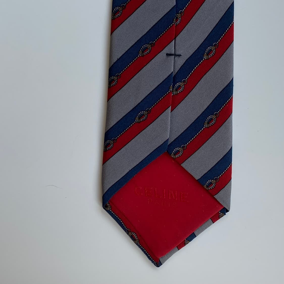 셀린느 (celine) 심플로고 정품 명품넥타이 상품이미지6