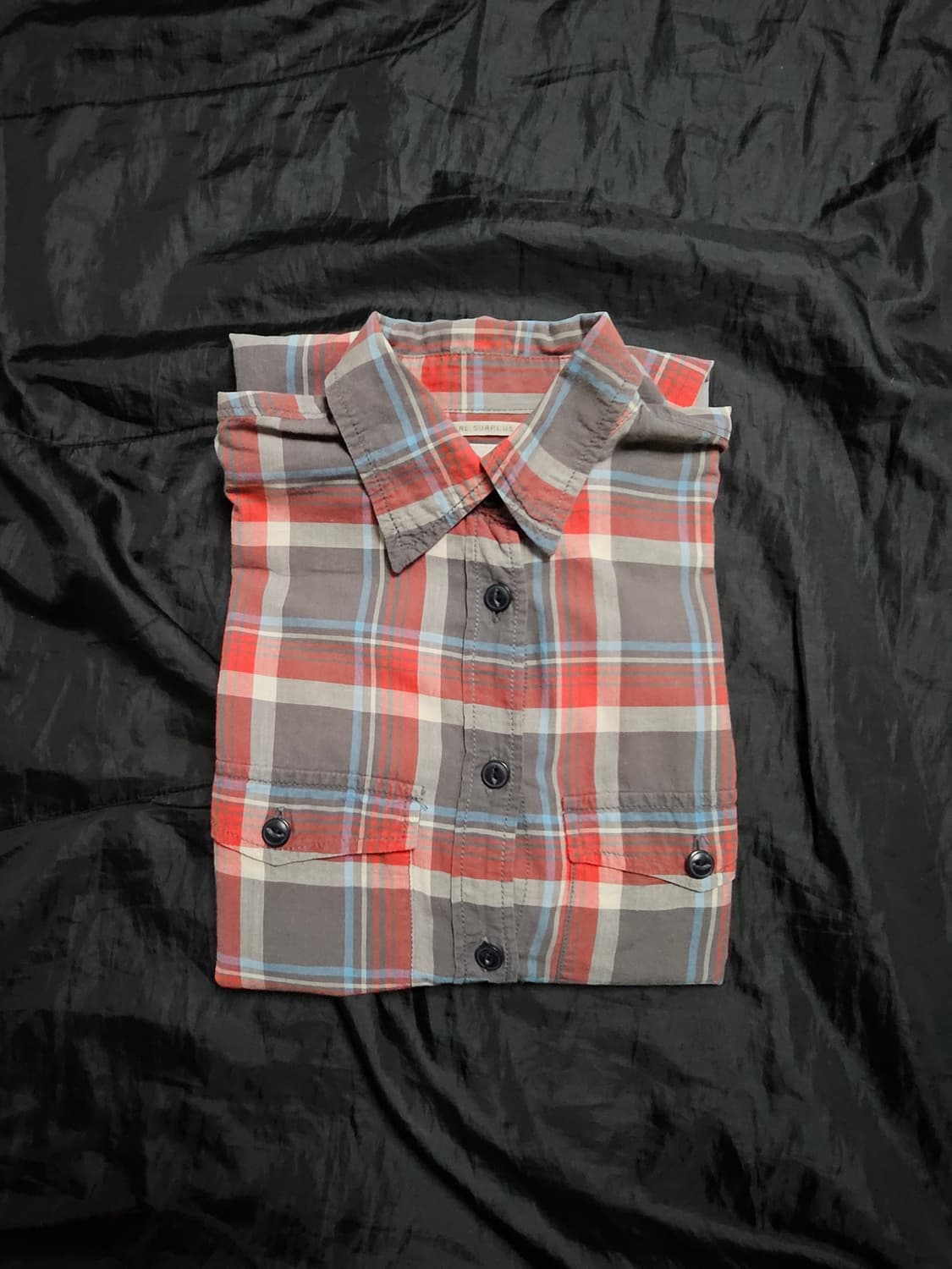 데님앤서플라이 투포켓 체크 셔츠 상품이미지1