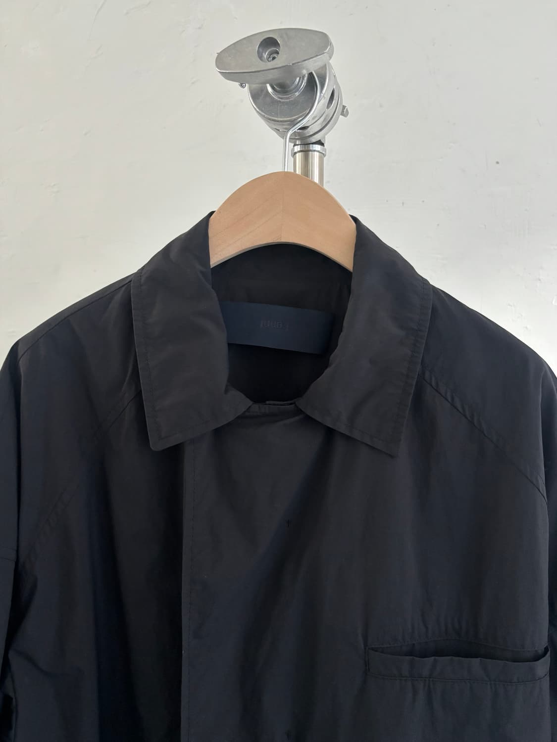 Juun.J 준지 23FW 나일론 레이어드 셔츠 자켓 상품이미지2