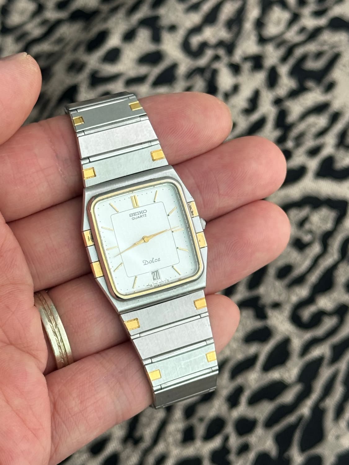 80s 빈티지 세이코 돌체 쿼츠 희귀 상품이미지9