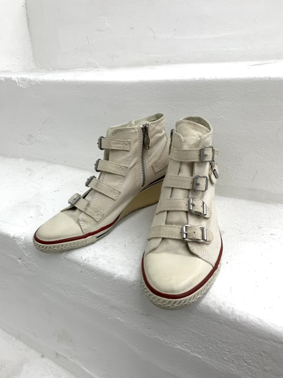 Ash ivory wedge boots   상품이미지2