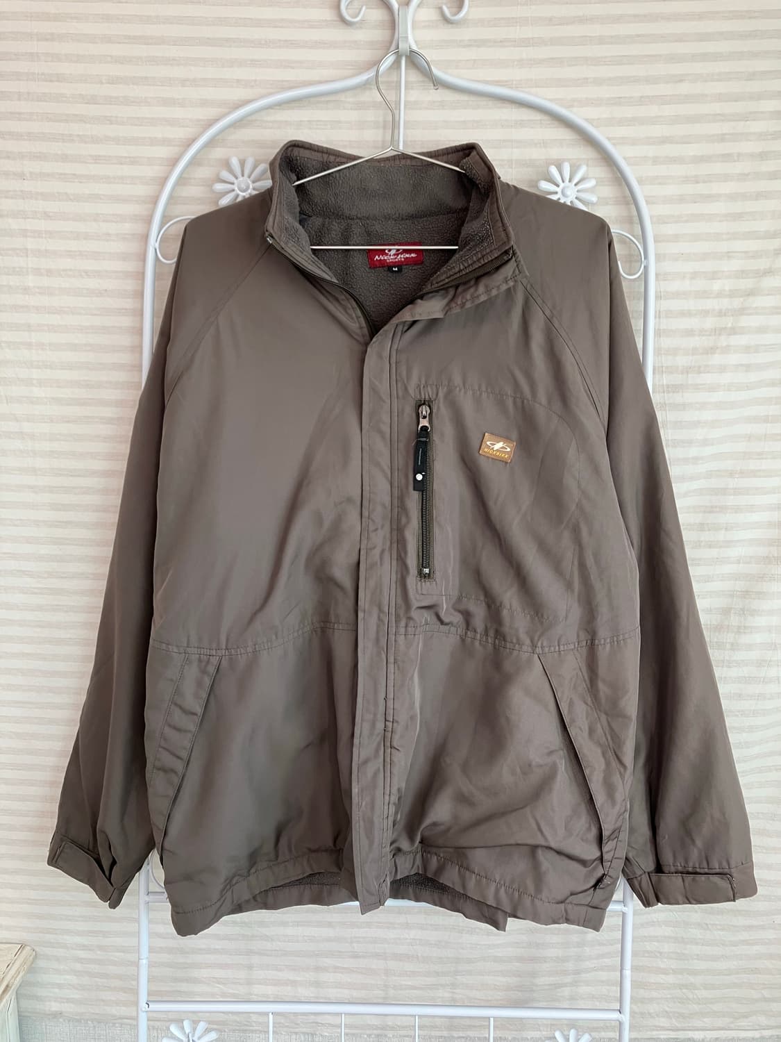 빈티지 카키 내피 기모 점퍼 y2k 스트릿 갸루 펑키 일본빈티지566 상품이미지1