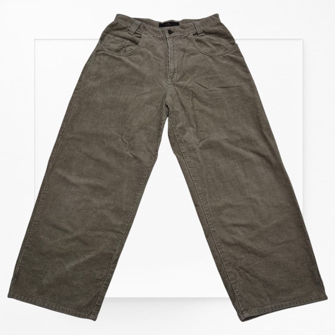 [아메카지🔥] 에드윈 베이지 코튼 코듀로이 팬츠 상품이미지1