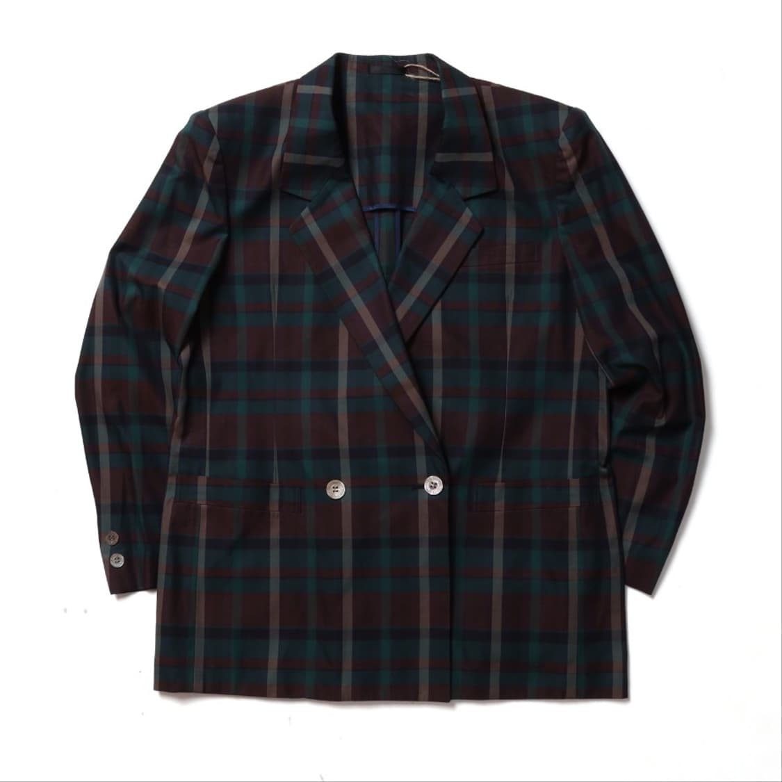 버버리 Burberrys Check Pattern Double Breas 상품이미지2