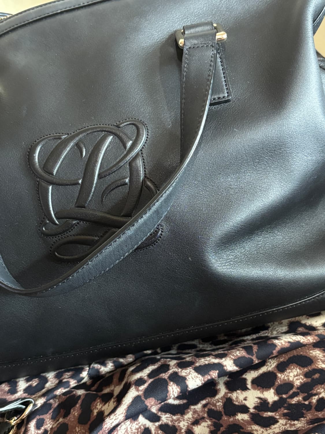 vintage louis quatorze leather bag 상품이미지3
