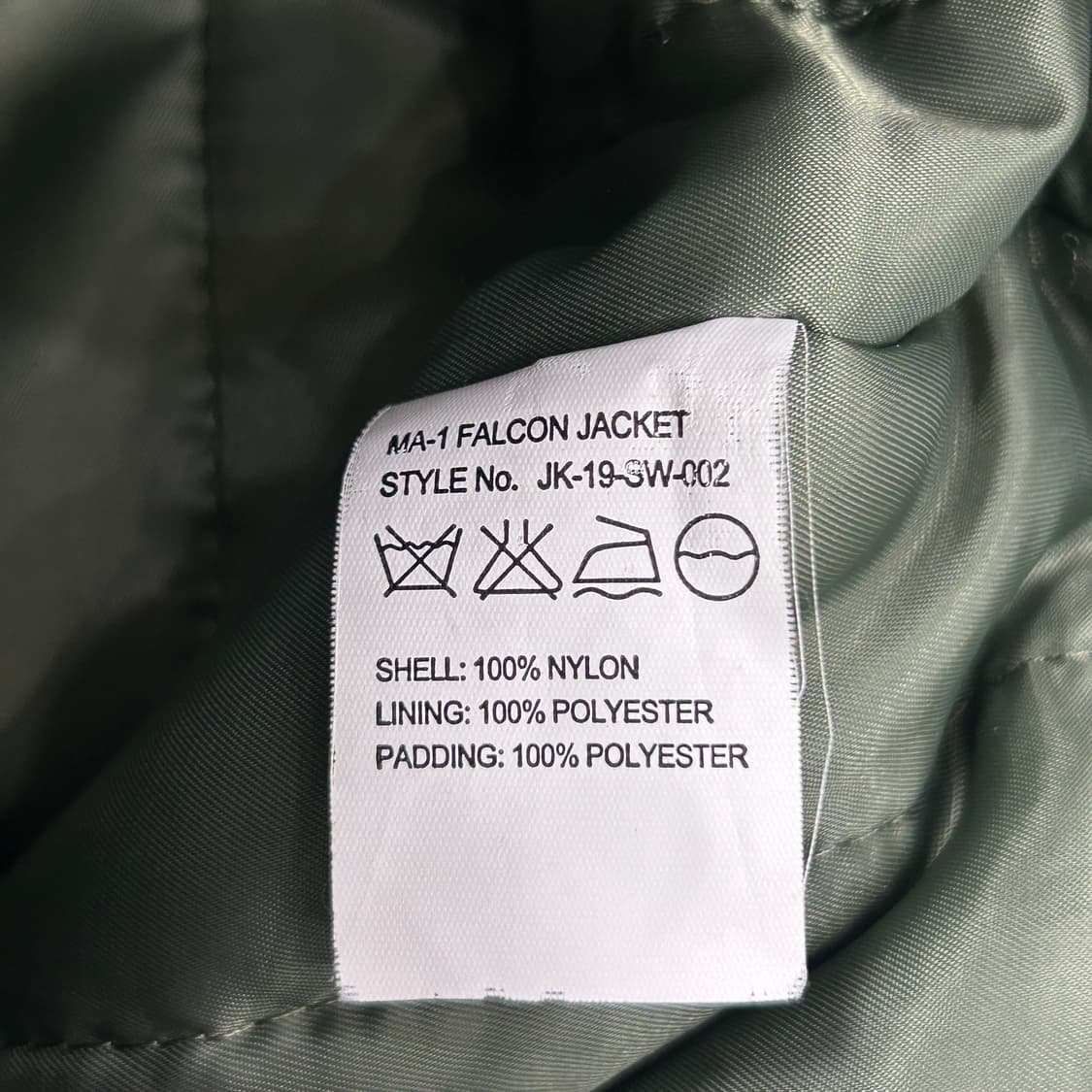 엑스톤즈 ma-1 팔콘 자켓(L) 상품이미지9