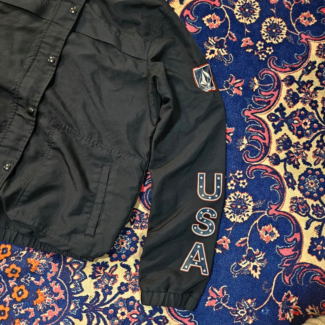 볼컴(VOLCOM) 21FW USA 와펜 자수 바람막이 자켓 M 상품이미지2