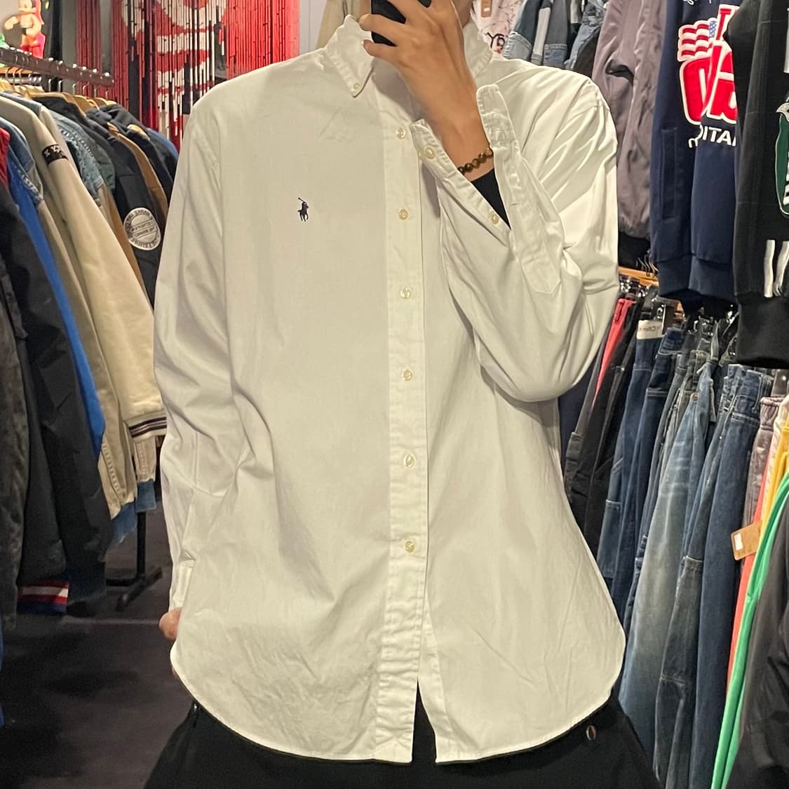 [IM] Polo 폴로 화이트셔츠 상품이미지2