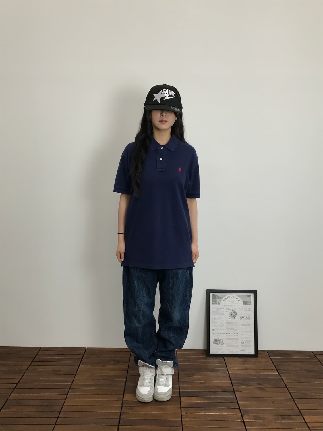 Polo Ralph Lauren Navy Pony Polo 상품이미지1