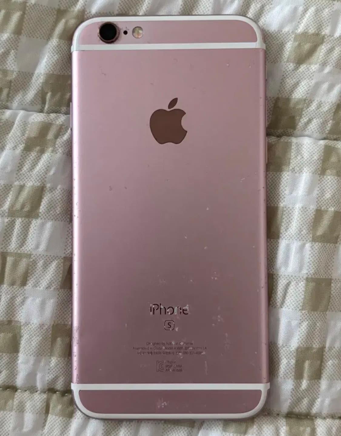 아이폰 6s 로즈골드 카메라 o 상품이미지1