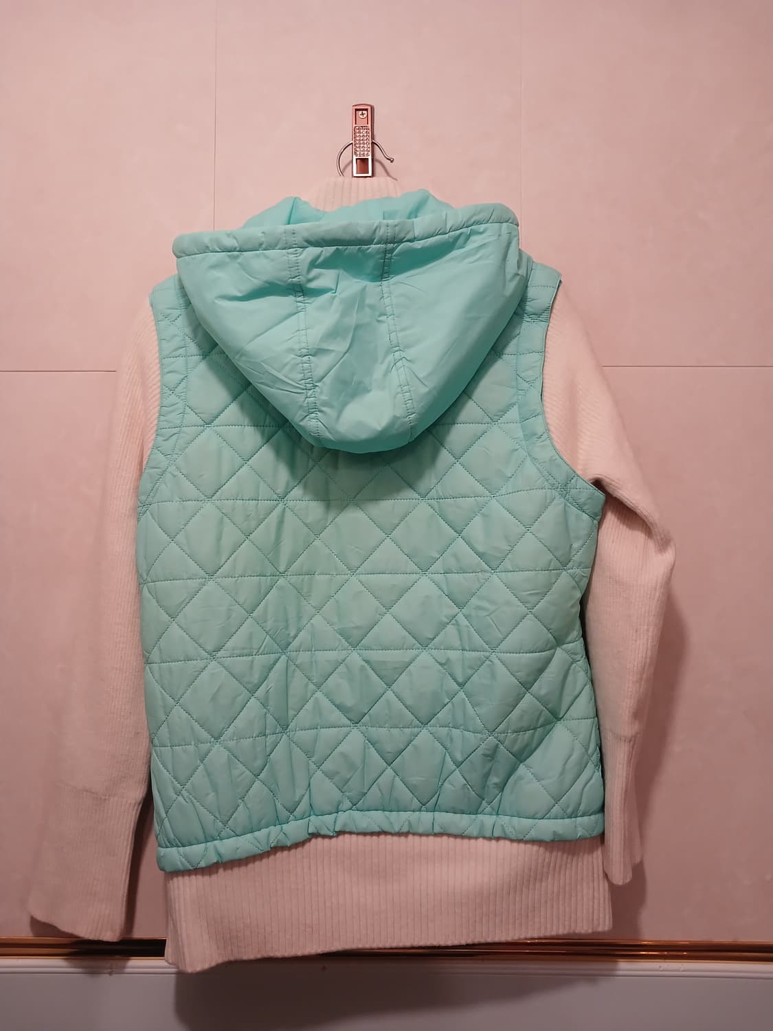 타이틀리스트 정품 여성 모직 후드 반집업티 L (95) 사이즈 상품이미지10