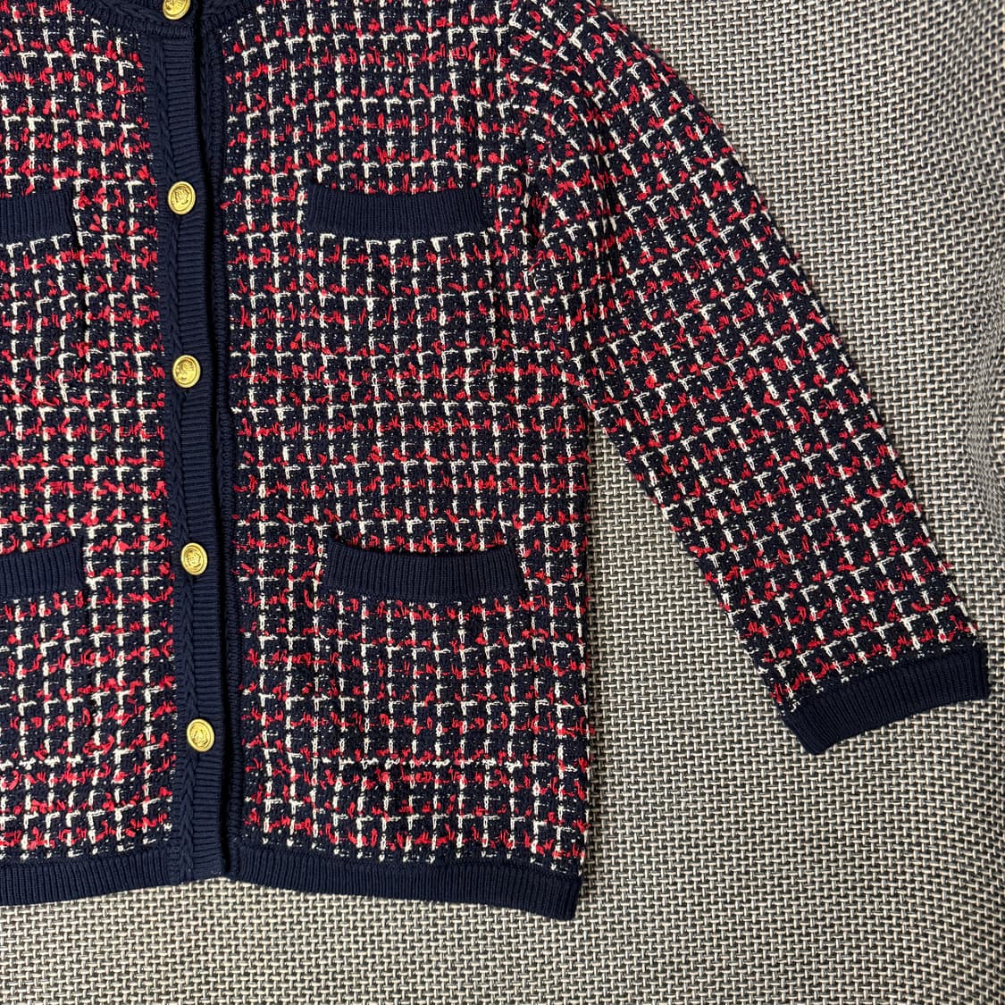 JOURNAL STANDARD 트위드 니트 가디건(F) 상품이미지5