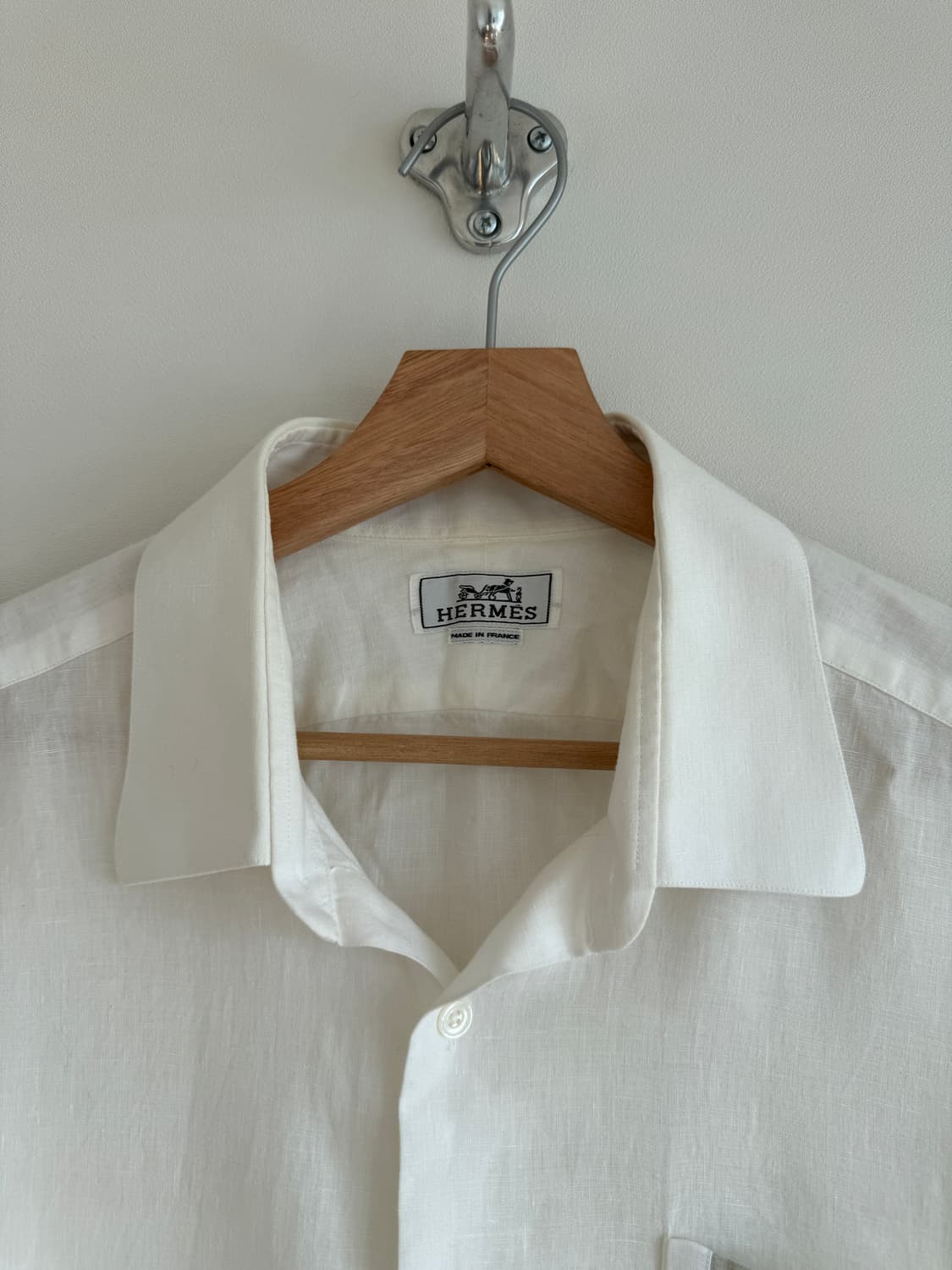에르메스(HERMES) 린넨 반팔 셔츠(FRANCE) 상품이미지4