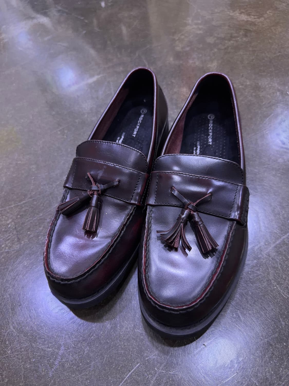 락포트 테슬 로퍼 버건디 브라운 265 상품이미지2