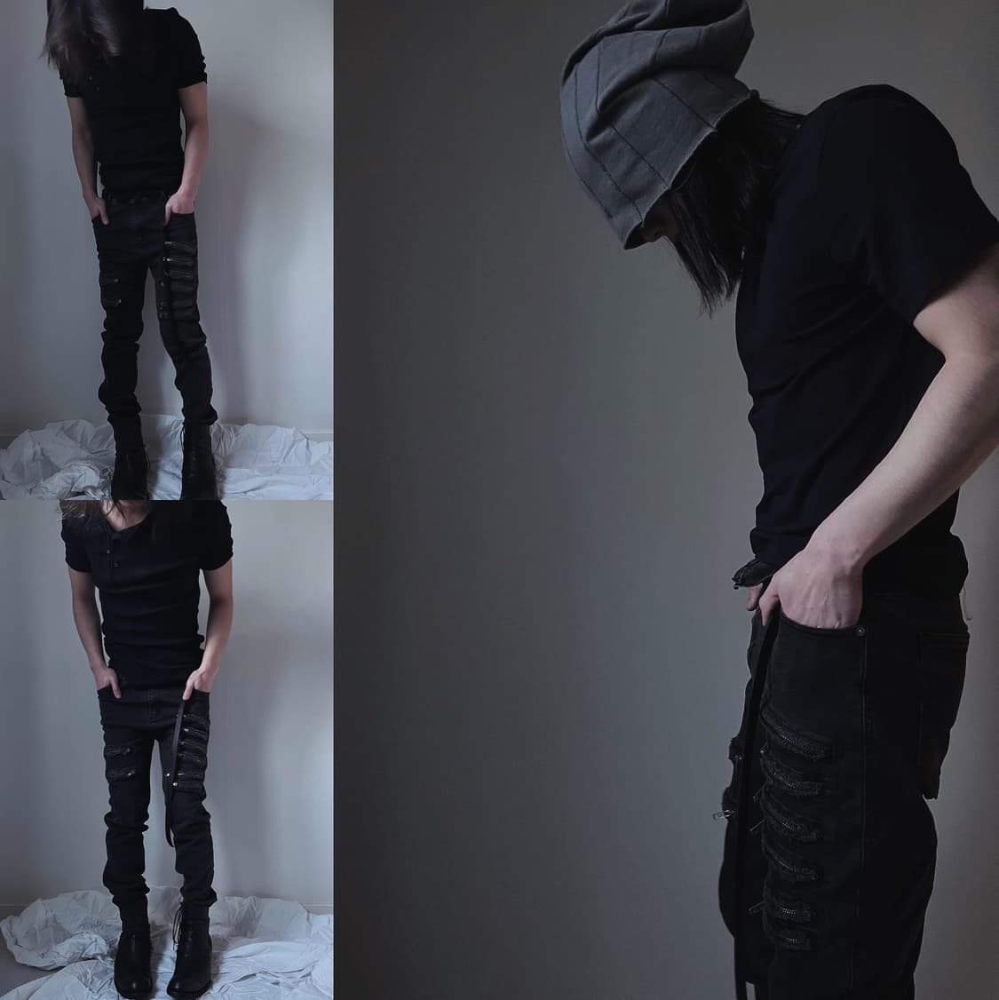 ARMY OF ME Drop Crotch Multi-Zip Pants 상품이미지10