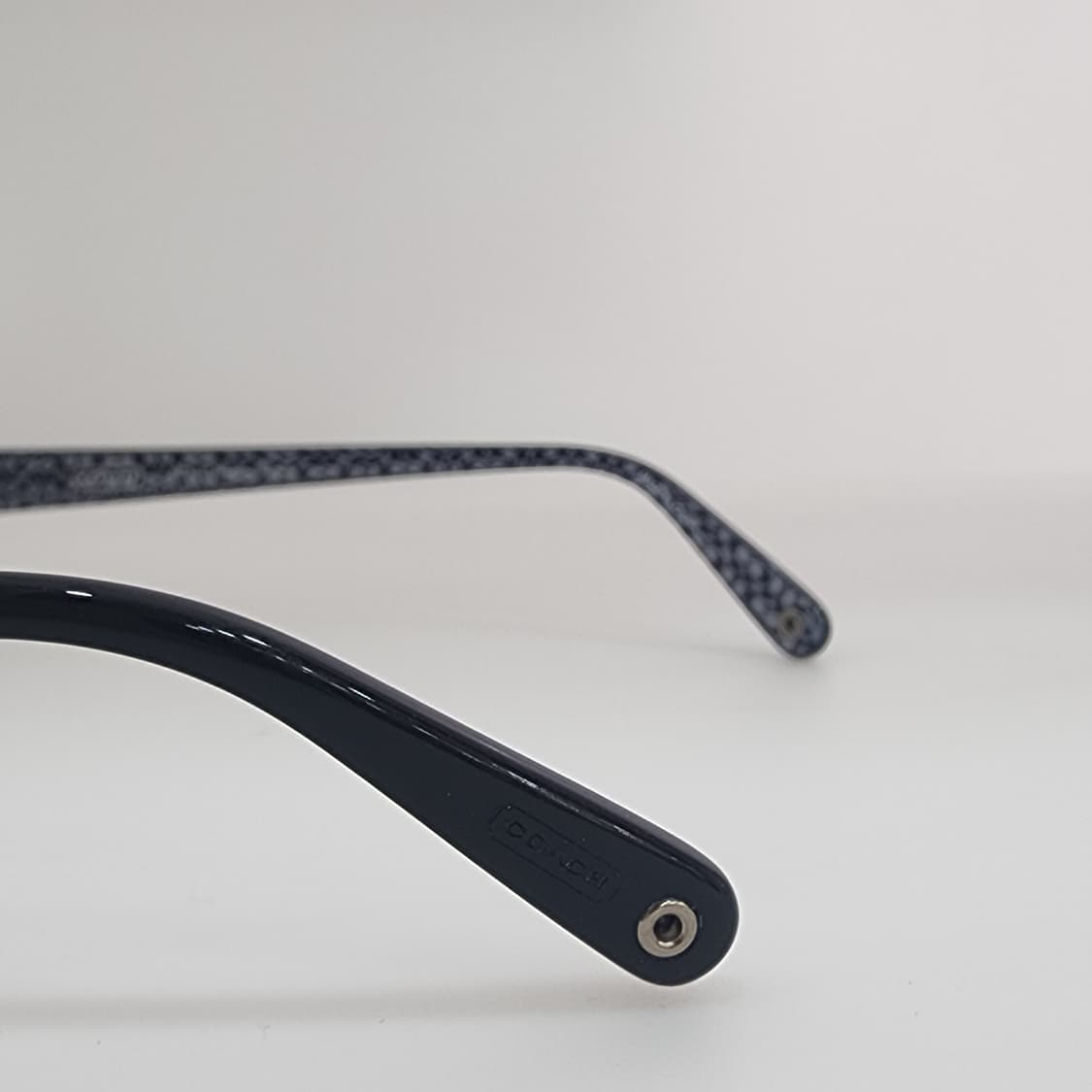 COACH 블랙 유광 뿔테 안경테 상품이미지6