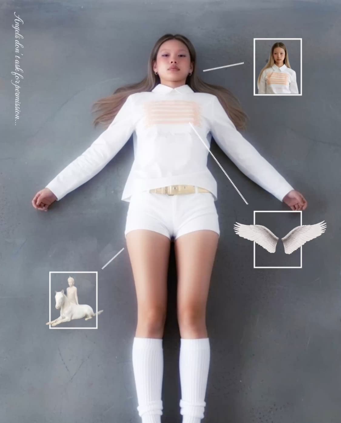 Back Cara Silhouette Napoleon Top 상품이미지1