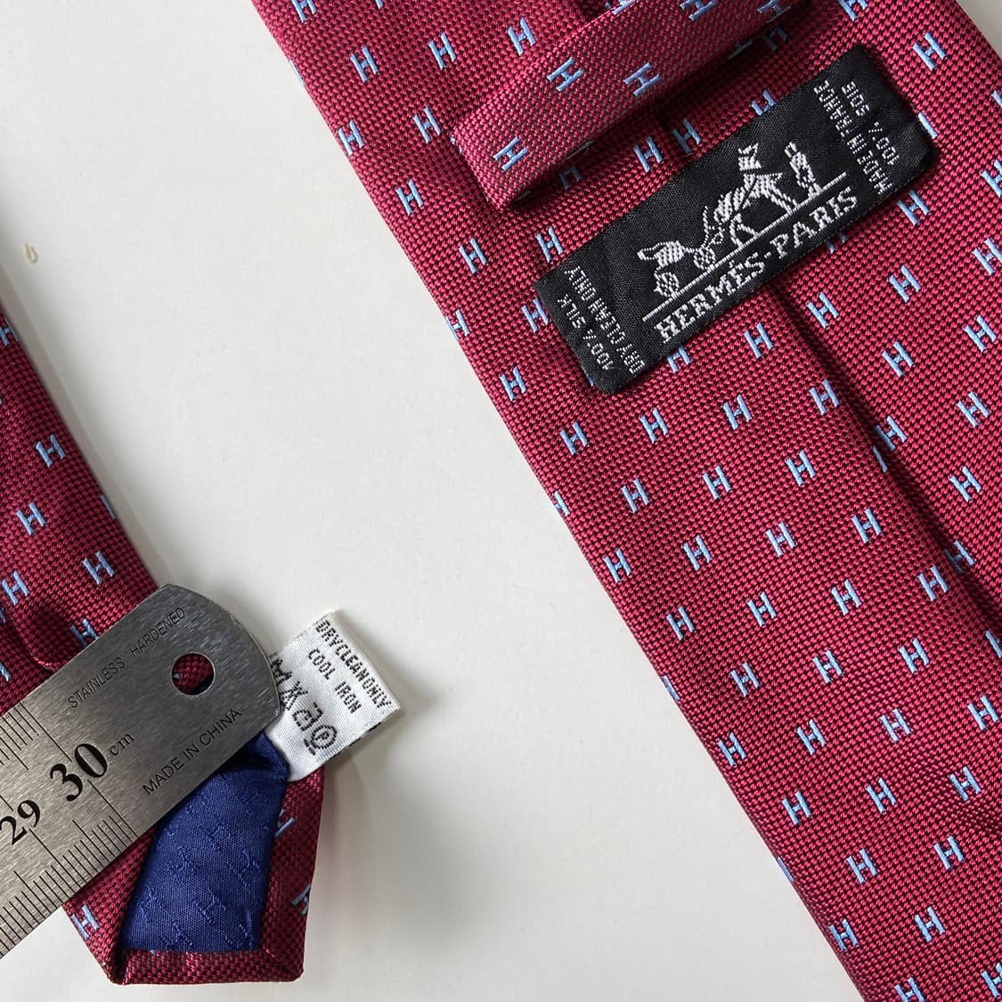 에르메스 H모노그램 명품 정품넥타이(HERMES) 상품이미지6