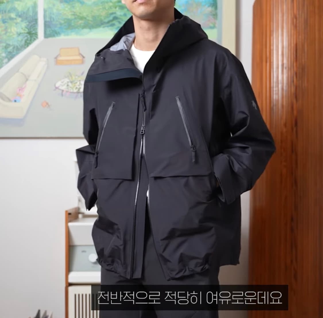 데상트 얼터레인81 고어텍스 3L 쉘자켓 라지 상품이미지2