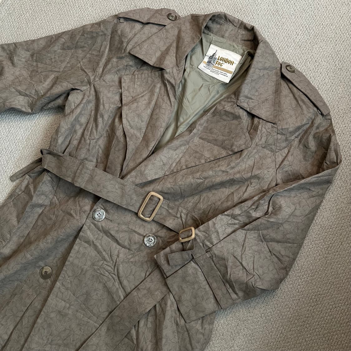70~80s USA 런던포그 (LONDON FOG) 트렌치 코트 상품이미지2
