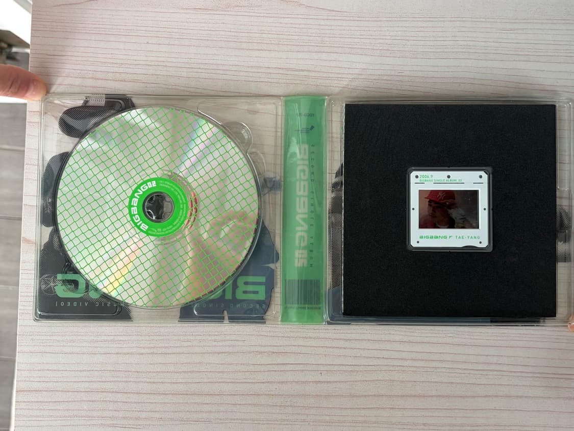 빅뱅 싱글2집 bigbang 태양 영배 마그넷 포함 dvd 포함 상품이미지2